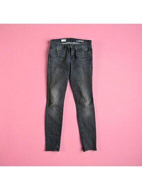 GAP 1969 Women's Gray Black Legging Jeans Size 28 / US 6